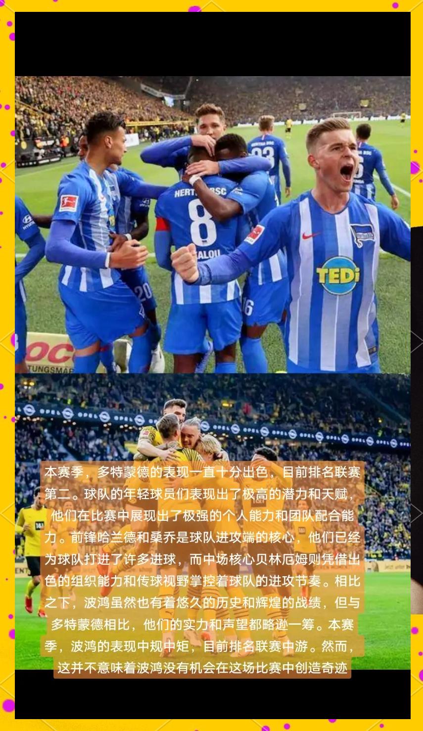 波鸿球员赛后致谢球迷支持，信心十足的简单介绍
